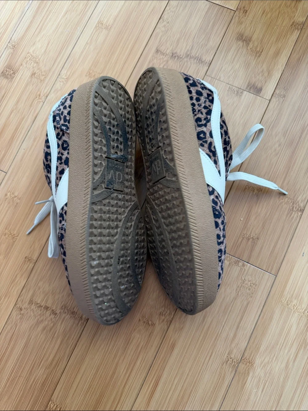 DV by Dolce Vita Leopard Print Sneakers with White Accents
